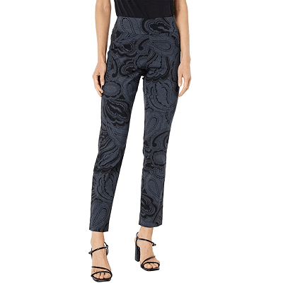 colorful pants with a swirly print from Krazy Larry; the pants are washable and a pull-on style