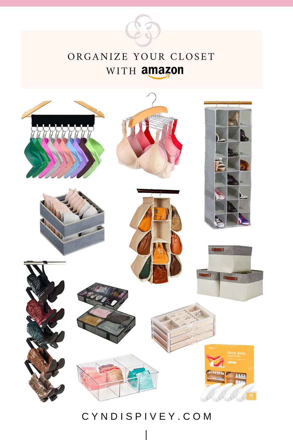 Everything You Need to Organize Your Closet from Amazon