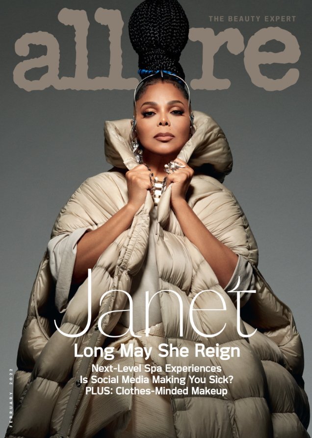 Janet Jackson Graces Allure’s February 2022 Issue