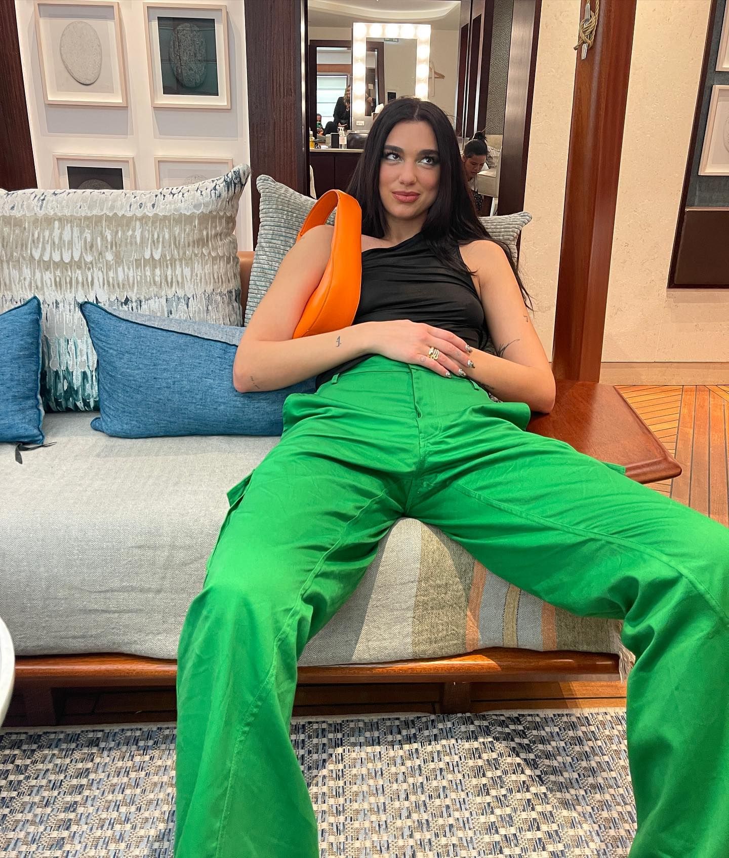 The 2022 Color Trends Hailey Bieber, Rihanna, and Dua Lipa Are Wearing
