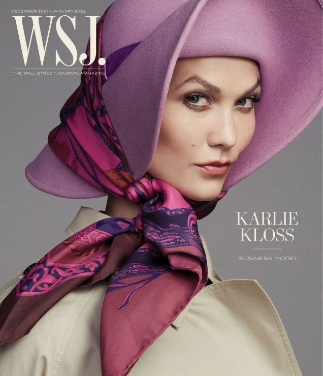 Karlie Kloss Serves Pure Fashion and Glamour on WSJ. Magazine’s December 2021/January 2022 Digital Cover