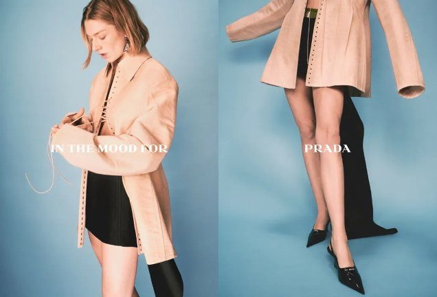 Minimalism and Simplicity Reign Supreme in Prada’s Spring 2022 Campaign