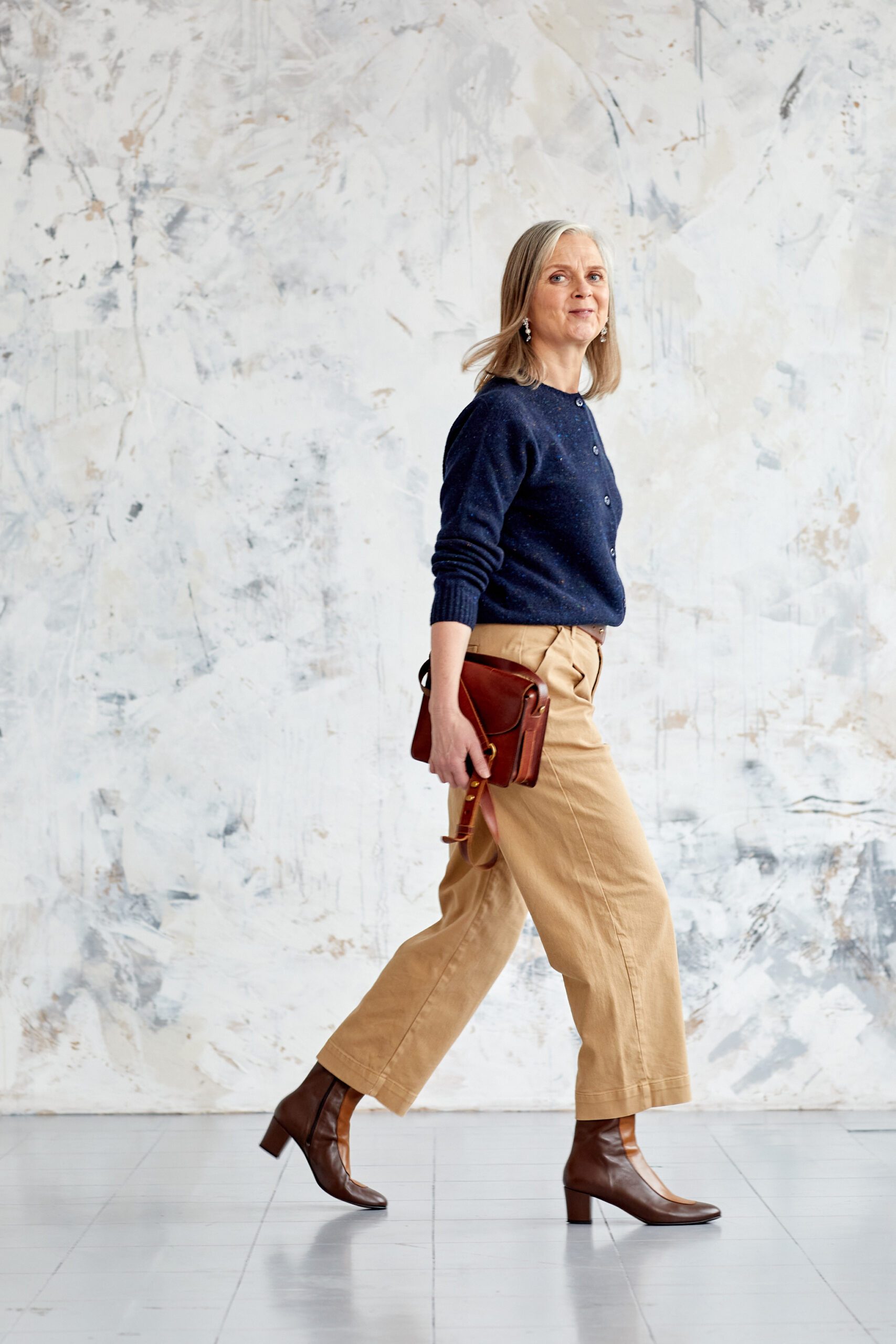 The chic way to wear a cardigan & six sustainable knitwear brands to look out for