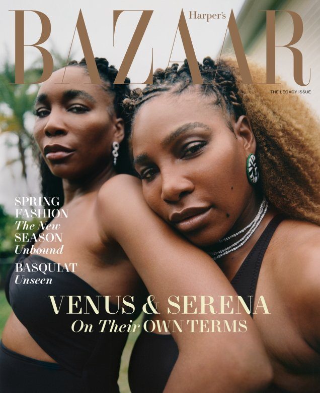 Venus and Serena Williams Cover the Annual Legacy Issue of Harper’s Bazaar for March 2022