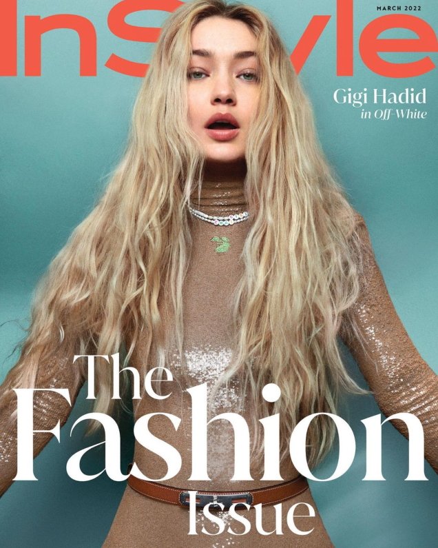 Gigi Hadid’s InStyle March 2022 Covers Are Downright Embarrassing