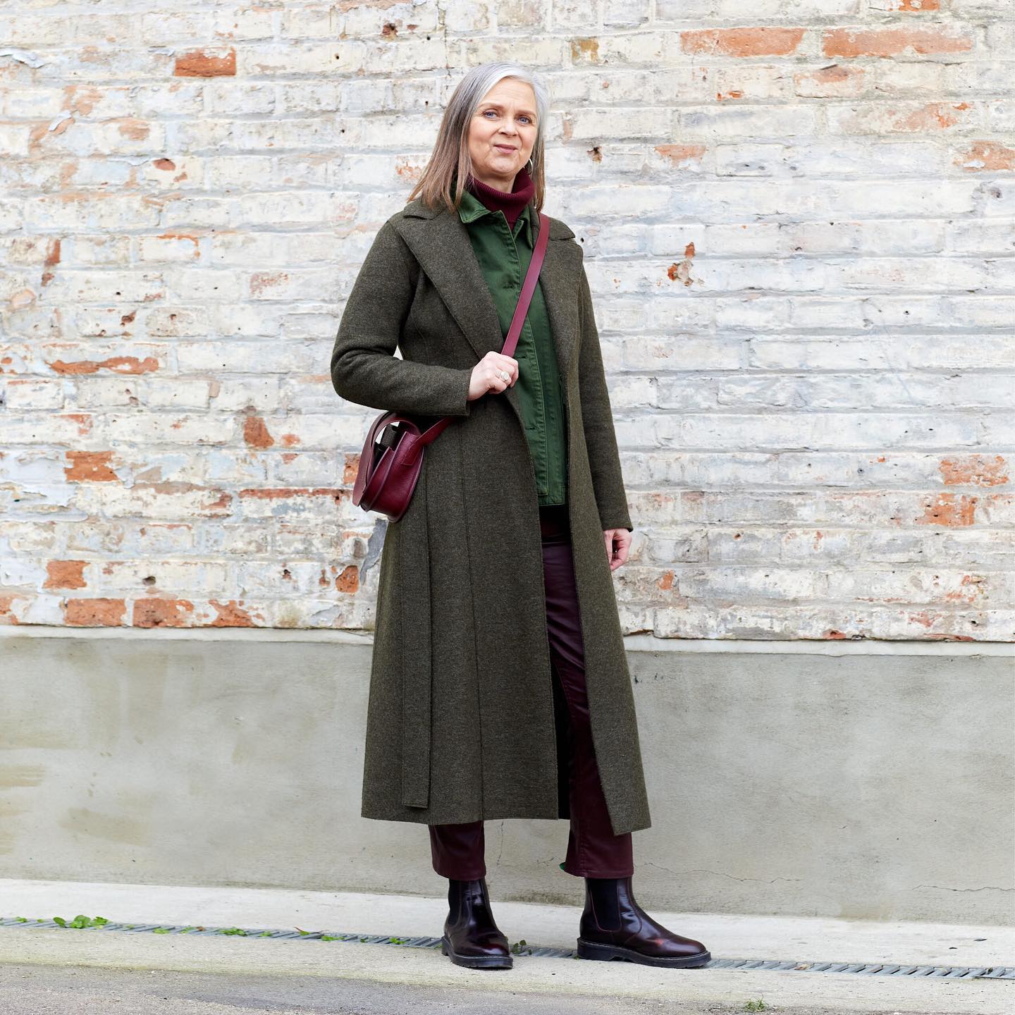 How to take winter colours through to spring (and be seen in burgundy and green)