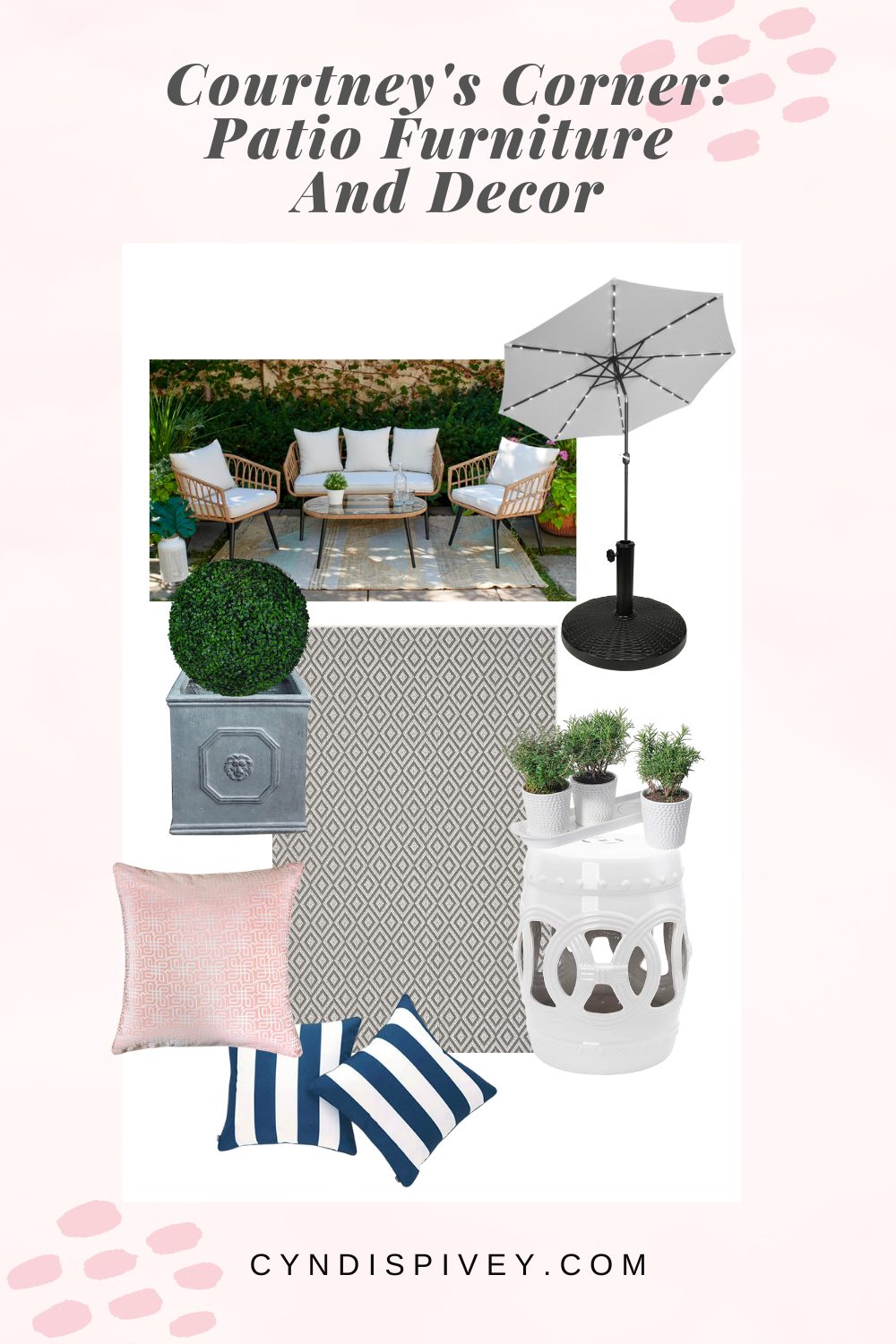 Courtney’s Corner: Patio Furniture & Decor