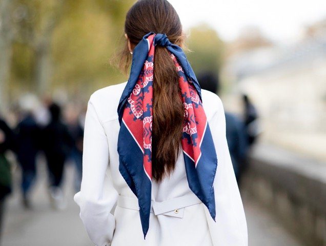 Colorful Silk Scarves Are the Iconic Way to Glam Up Your Look This Spring