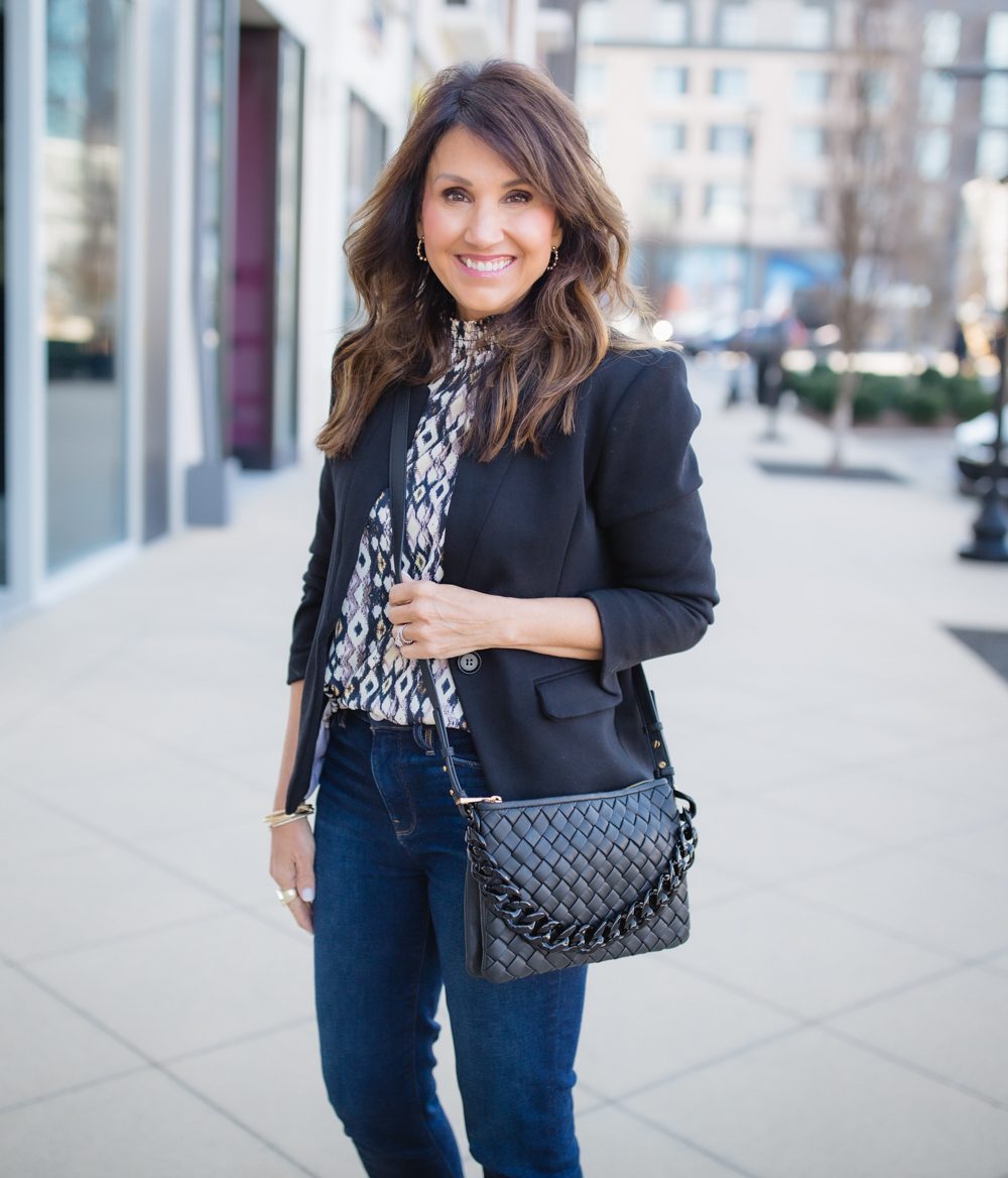 A Statement Crossbody Bag from QVC