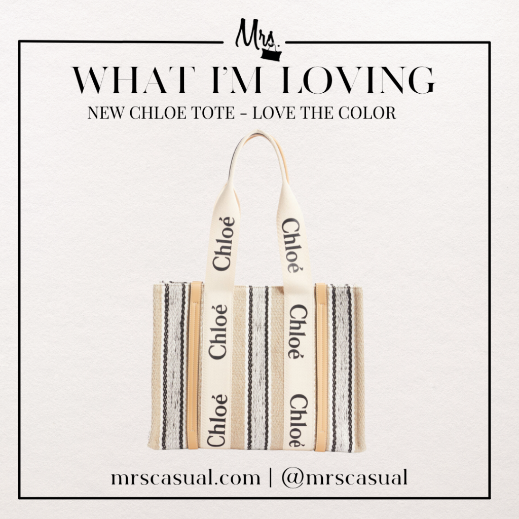 Chloe Woody Tote