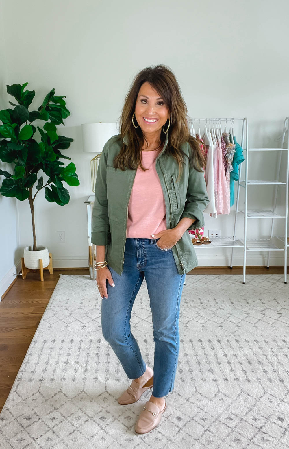 3 Ways to Style an Olive Jacket for Spring