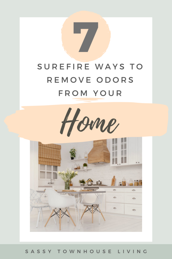 7 Surefire Ways To Remove Odors From Your Home - Sassy Townhouse Living
