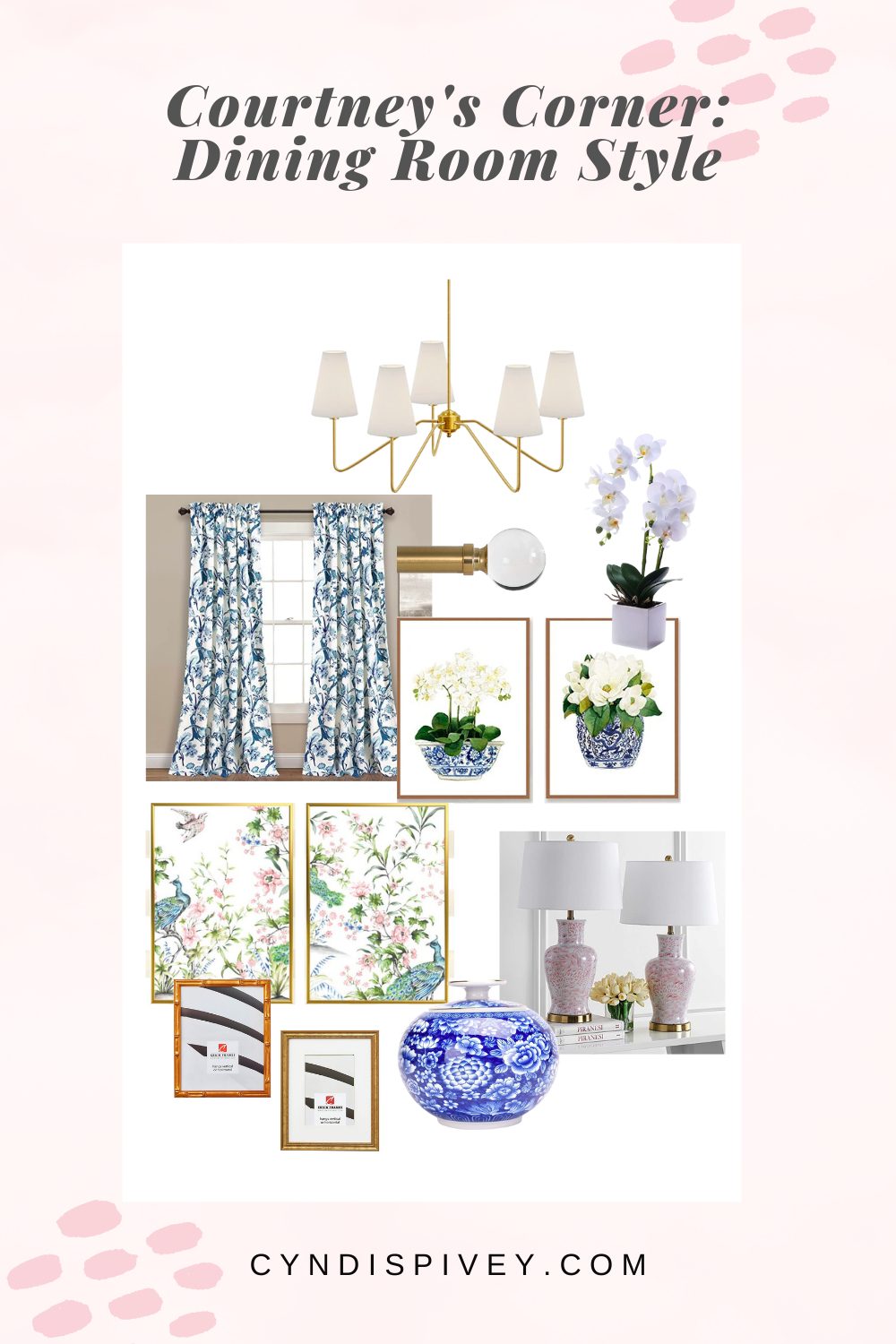 Courtney’s Corner: Dining Room Style