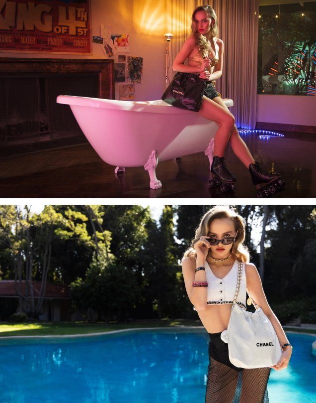 Lily-Rose Depp, Whitney Peak and Margaret Qualley Star in Chanel’s New Handbag Campaign