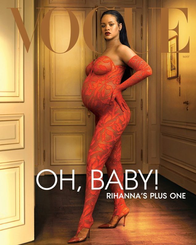 Rihanna Redefines Pregnancy Style on Vogue’s May 2022 Cover