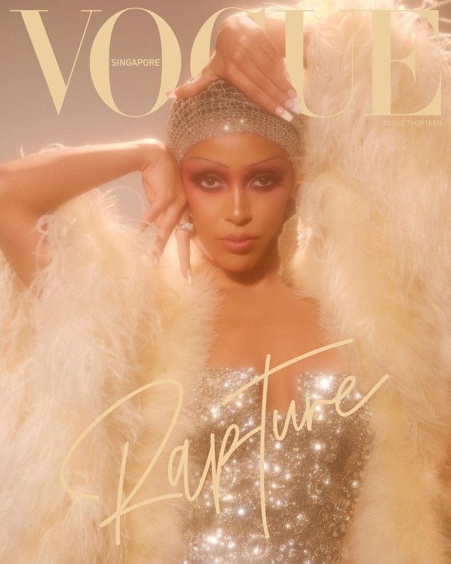 Doja Cat Channels Josephine Baker on Vogue Singapore’s April 2022 Covers