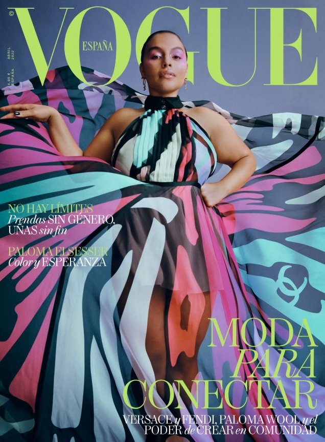 Paloma Elsesser’s Vogue Spain April 2022 Cover Receives Mixed Reviews
