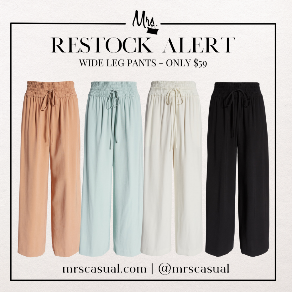 Wide Leg Pants