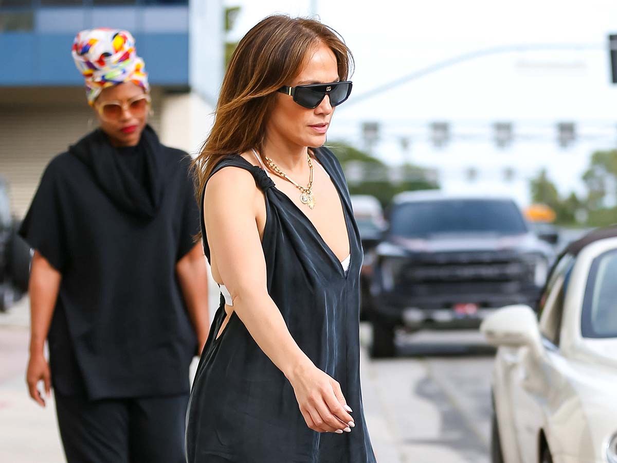Jennifer Lopez Wore a $104 Jumpsuit With 2022’s Most-Wanted Sneakers