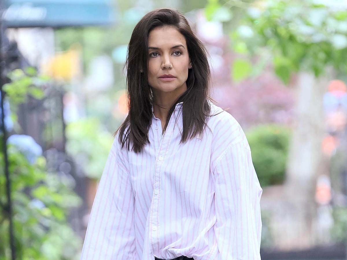 Katie Holmes Just Wore the Easy Uniform I Plan on Copying at Least Once a Week