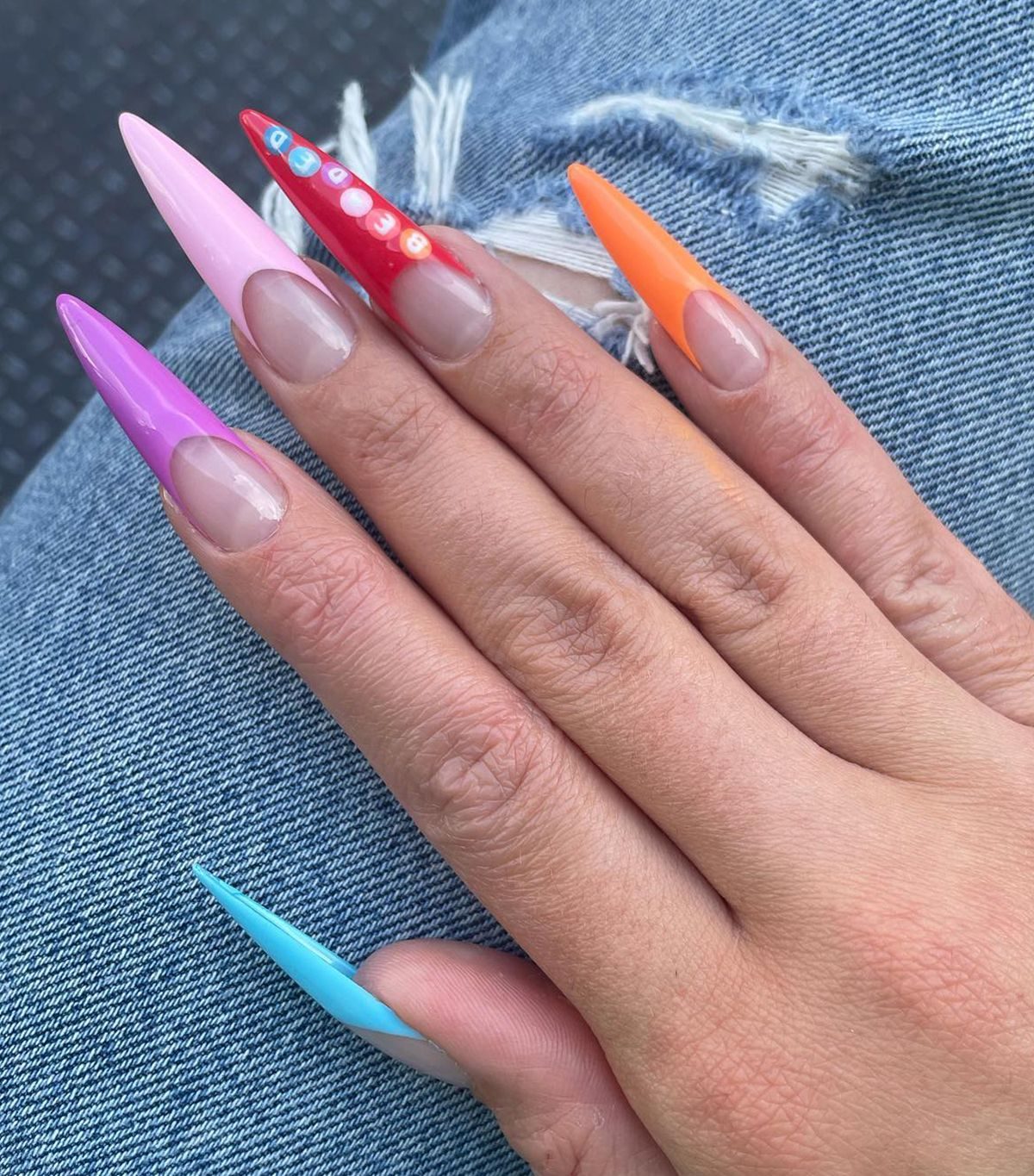 Dua Lipa’s Nail Artist Just Said Mismatched Nails Are the Next Big Thing
