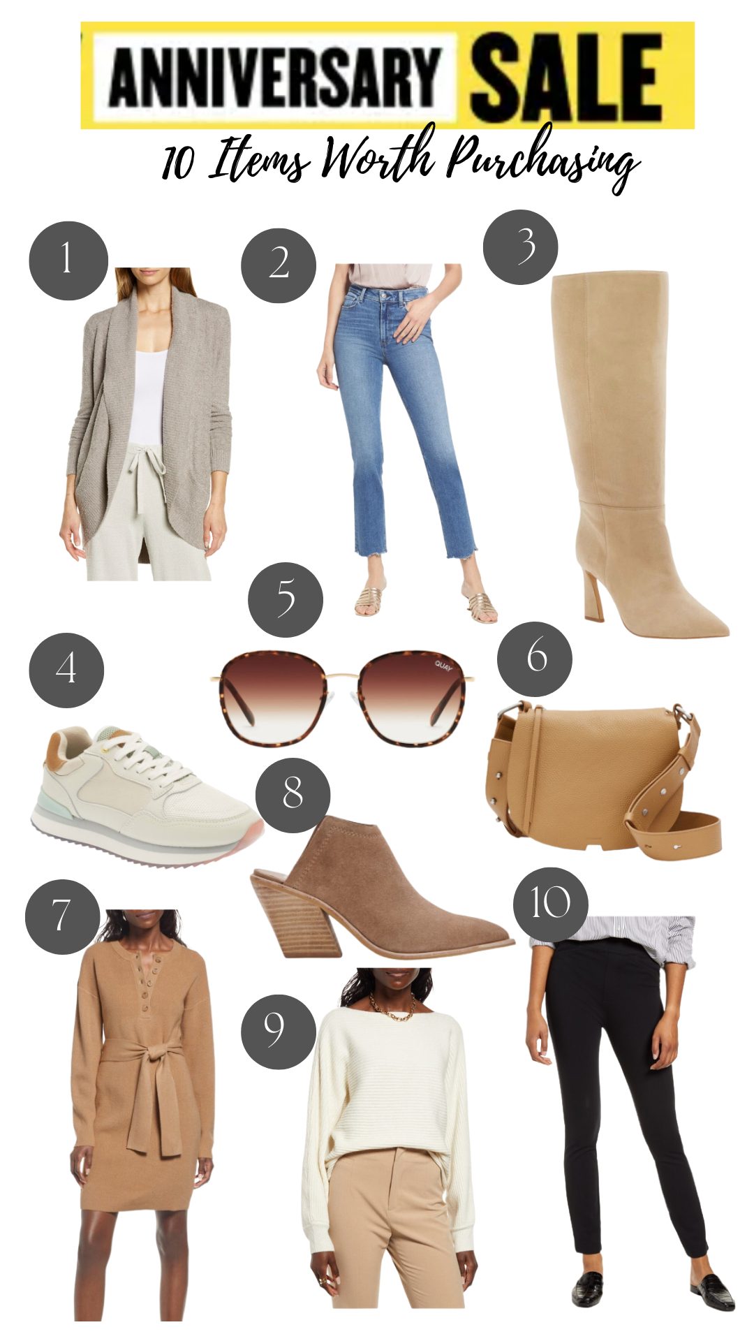 10 Items Worth Purchasing from the NSALE