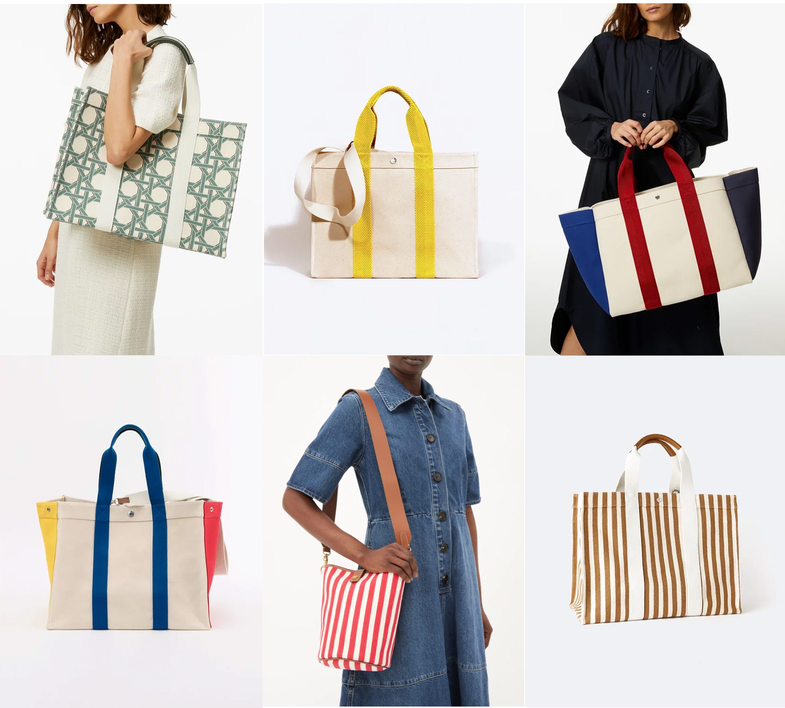 This summer’s most-wanted: the preppy canvas tote