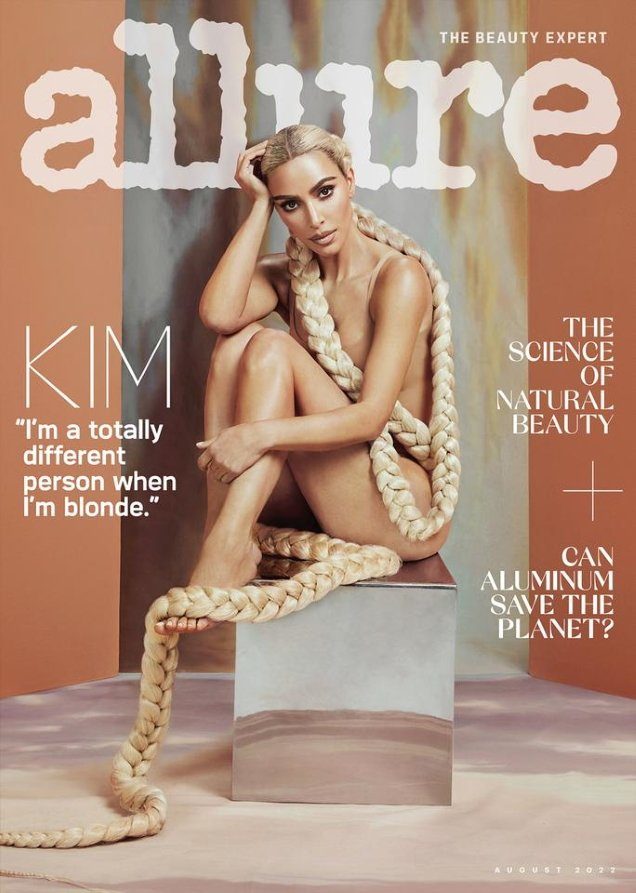 Kim Kardashian Is a Modern-Day Rapunzel on Allure’s August 2022 Cover