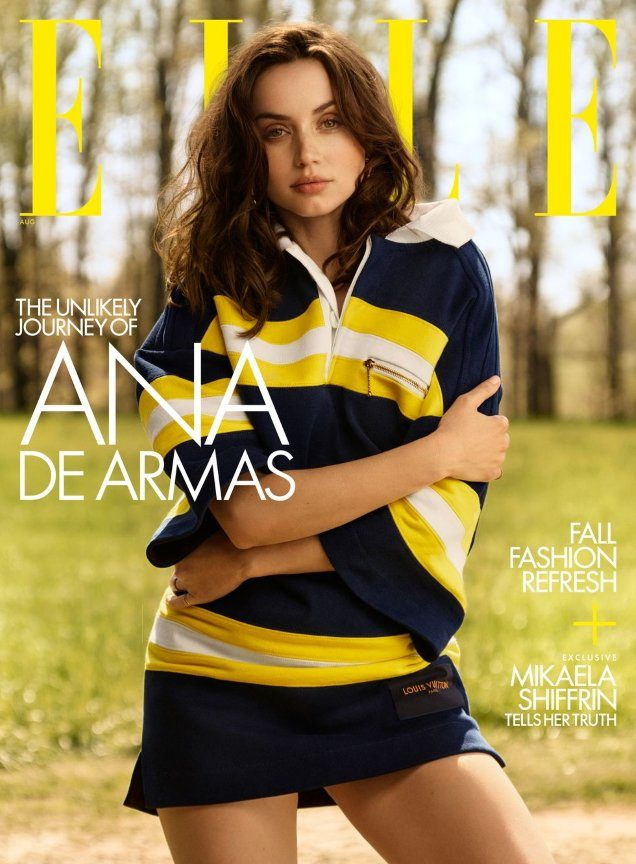 Ana de Armas Makes Her ELLE Debut for August 2022