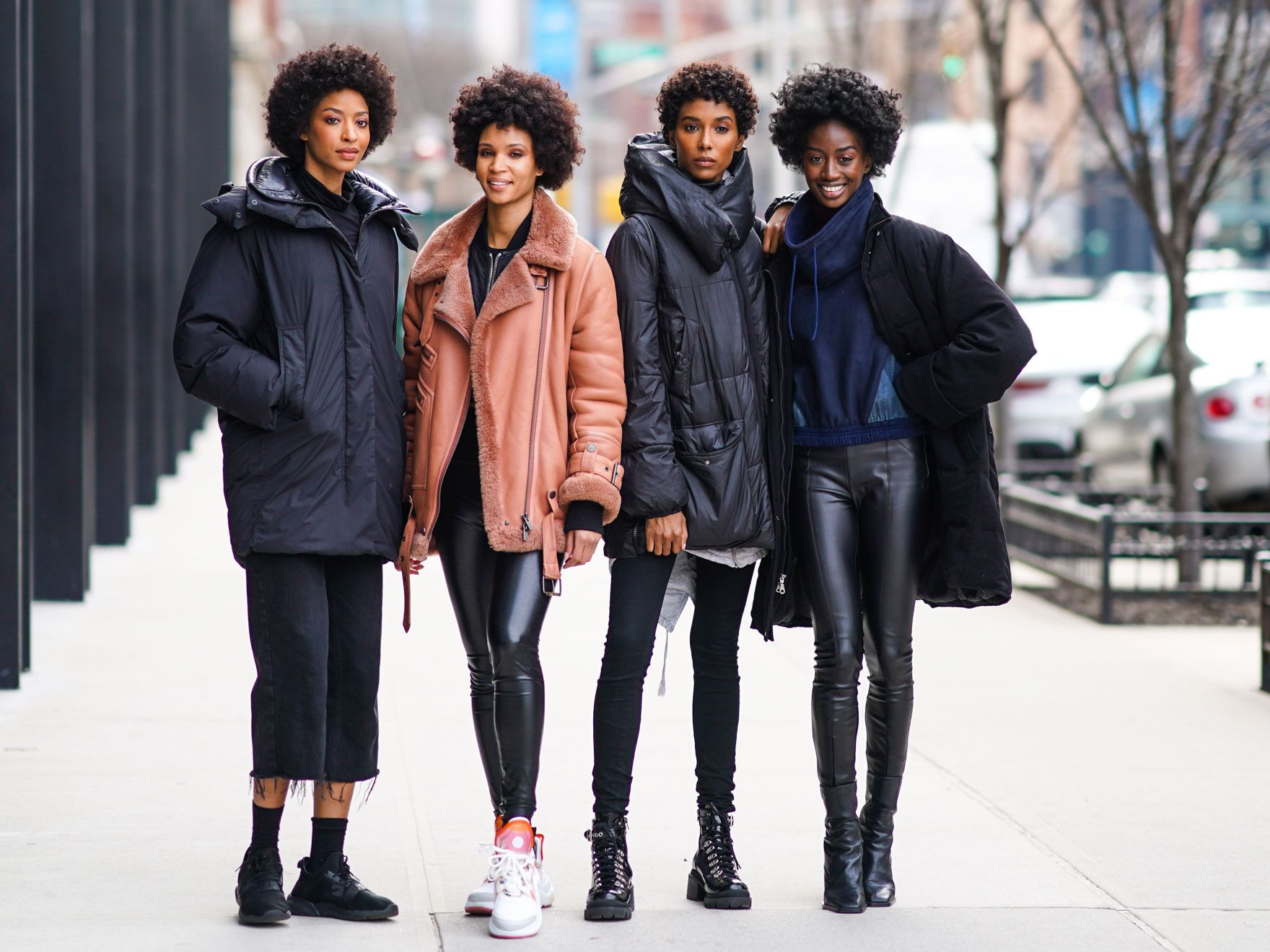 The Best Faux-Leather Leggings of the Season