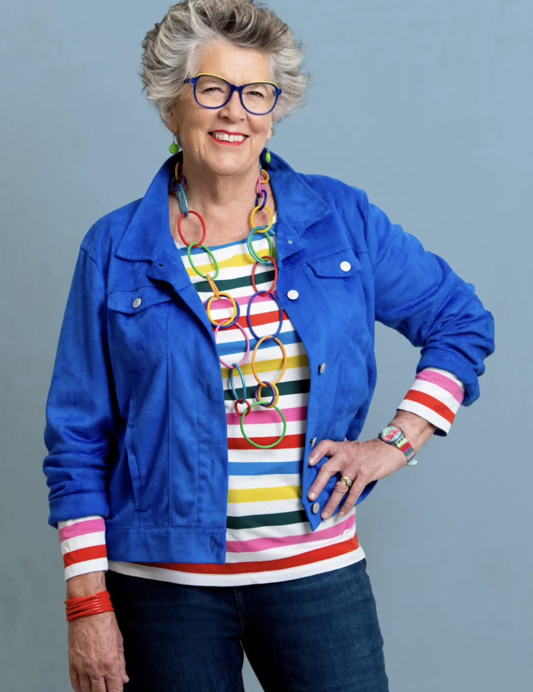 This is how Prue Leith displays her statement accessories, at home