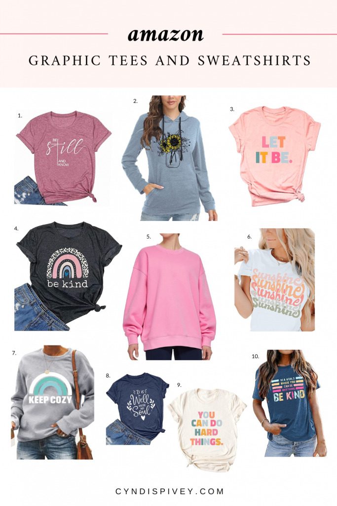 Cute Graphic Tees & Sweatshirts for Spring