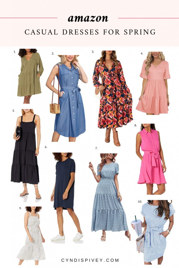 Casual Spring Dresses I’m Loving from Amazon