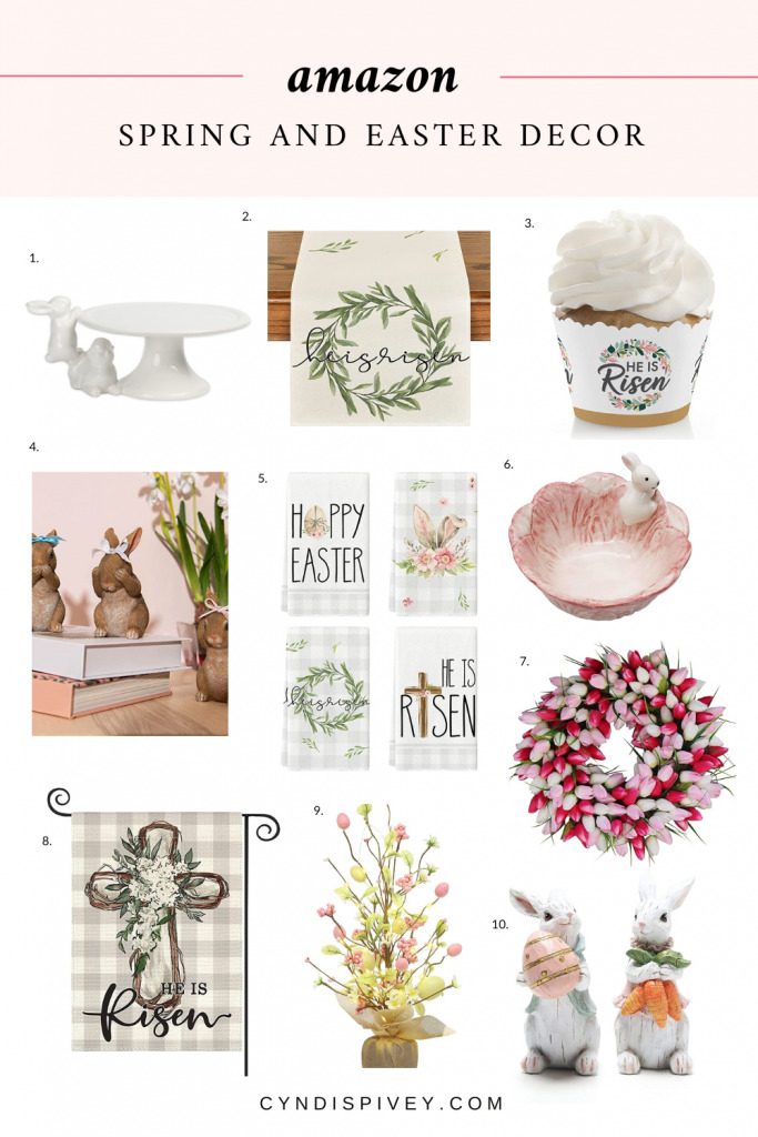 Spring and Easter Home Decor from Amazon