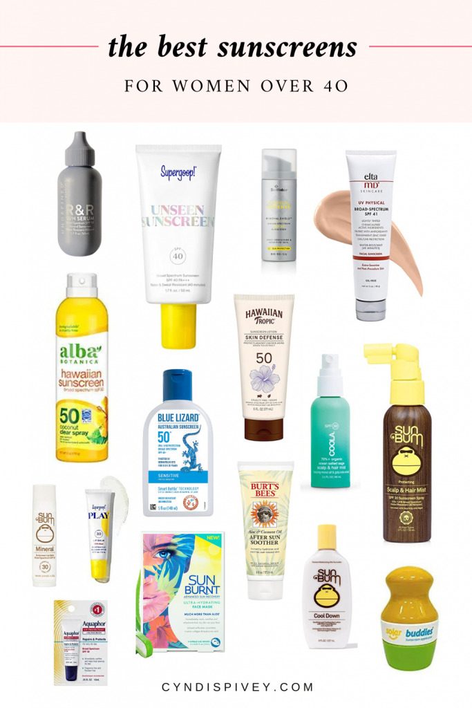 Best Sunscreens for Women Over 40