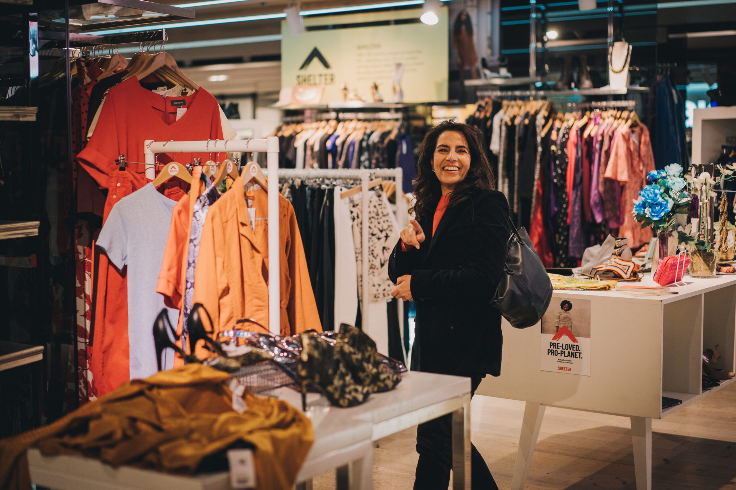 Sustainable shopping at the Charity SuperMkt