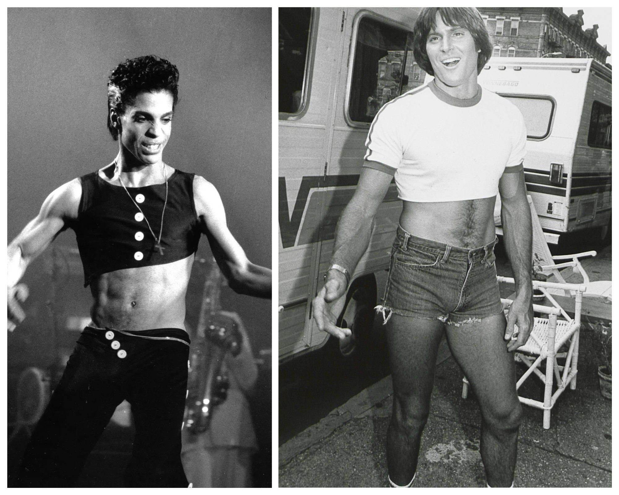 Varme myndighed ar Prince to the Brave Bros: Unraveling History of the Male Crop Top! -  Garnerstyle