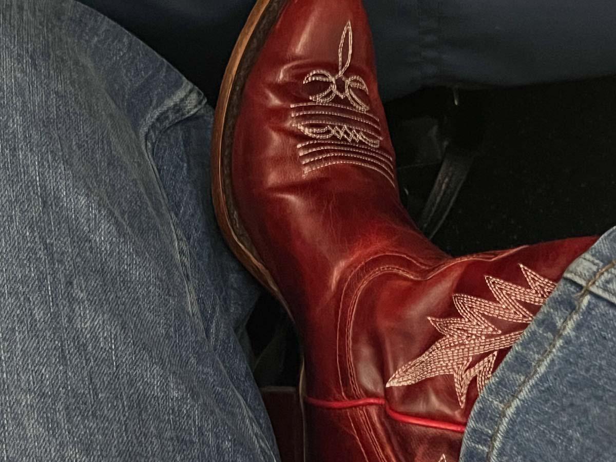 I Just Got Back From Texas—5 Types of Denim Everyone Wore With Cowboy Boots