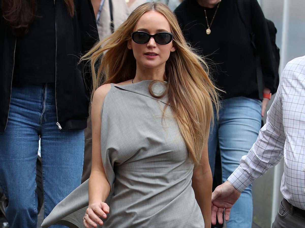 Jennifer Lawrence Wore the Controversial Dress Trend That’s Staging a Comeback