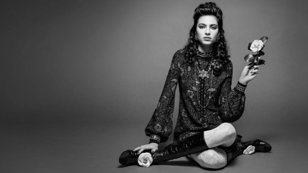 Loli Bahia poses for Inez & Vinoodh in Chanel’s Fall 2023 Campaign