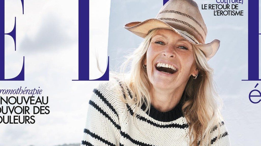Estelle Lefébure Radiates Pure Joy on the Cover of ELLE France