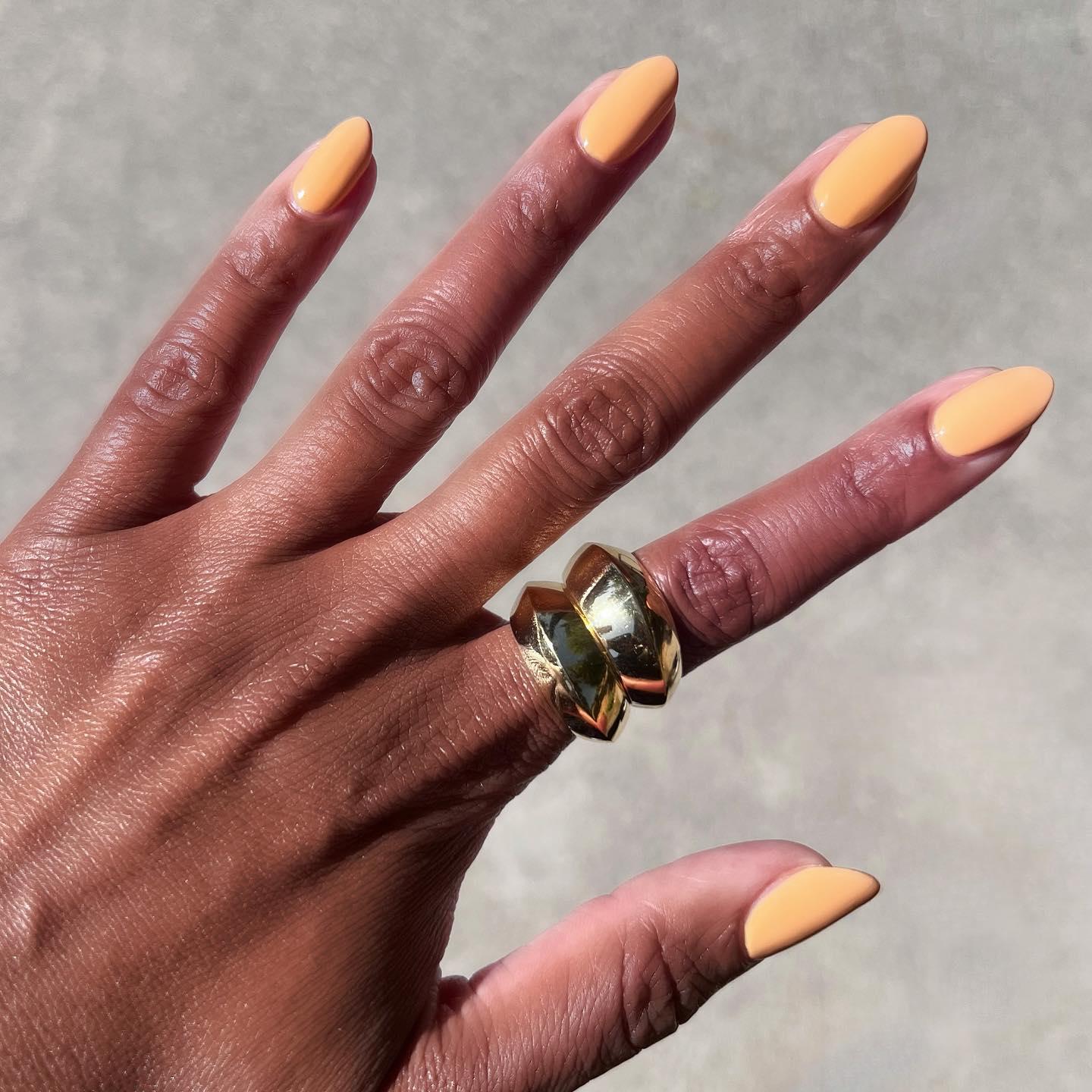 This Viral Trend Is Our Favorite Way to Upgrade Neutral Nails for Fall