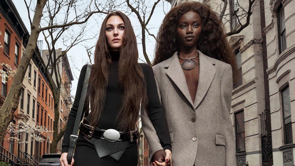 Vittoria Ceretti & Anok Yai Take NYC in Michael Kors Collection’s Fall 2023 Campaign