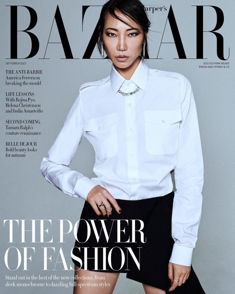 UK Harper’s Bazaar September 2023 : Soo Joo Park by Boo George
