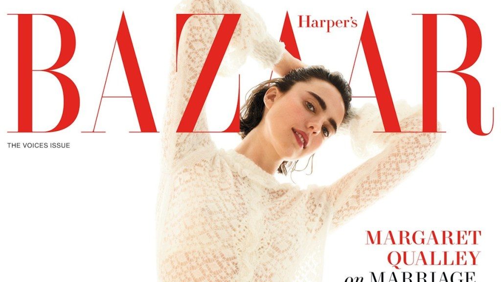 A Chanel-clad Margaret Qualley Covers the October 2023 Issue of Harper’s Bazaar