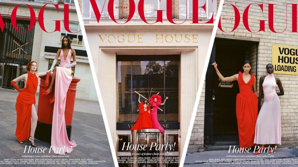Adwoa Aboah, Irina Shayk, Karen Elson & More Come Together for British Vogue’s Trio of Celebratory November 2023 Covers