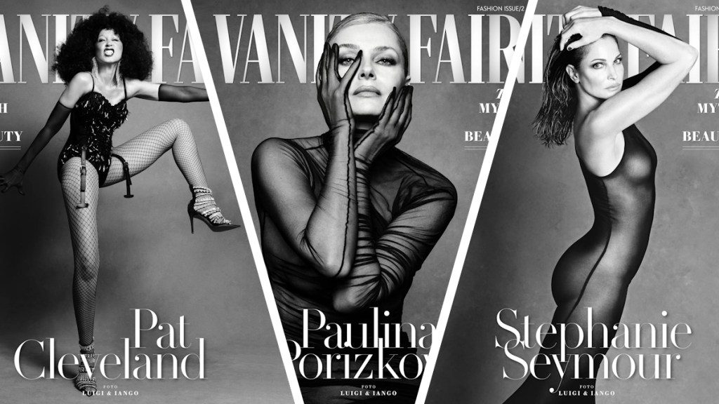 We Can Smell Some Serious Photoshop on Luigi & Iango’s Supermodel Extravaganza Covers of Vanity Fair Italia