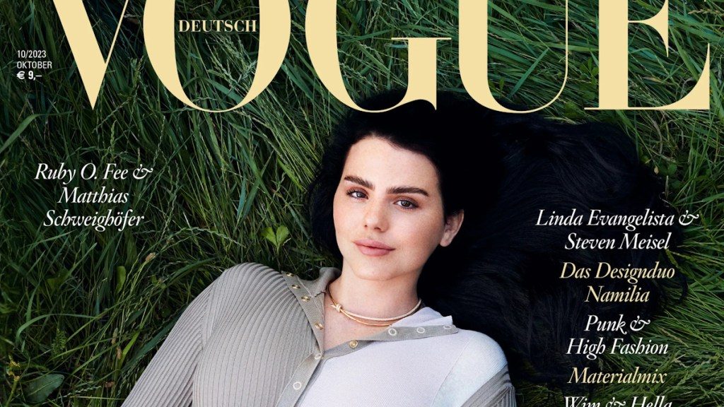 Ruby O. Fee & Matthias Schweighöfer Front Vogue Germany’s October 2023 Issue