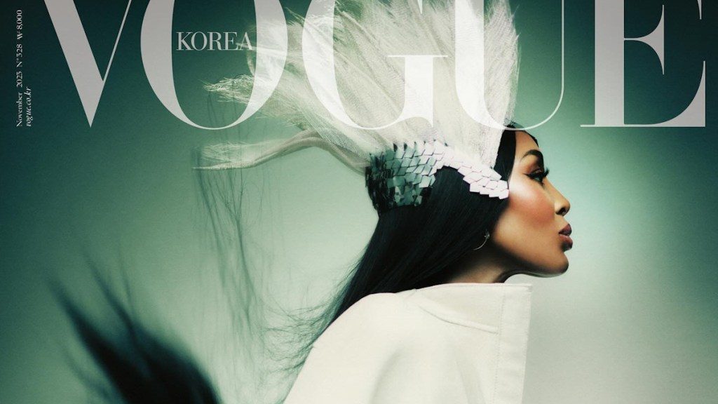 Naomi Campbell Delivers the Drama Across a Duo of Dynamic Vogue Korea Covers for November 2023
