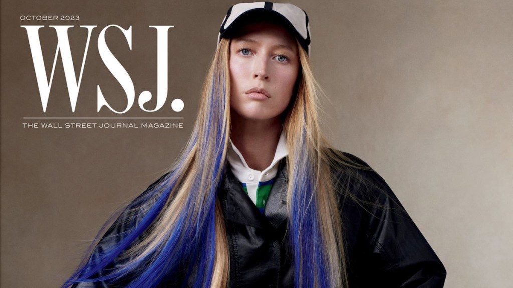 Raquel Zimmermann Posing Before the Lens of Ethan James Green for WSJ. Magazine’s October 2023 Issue Might Look Familiar…